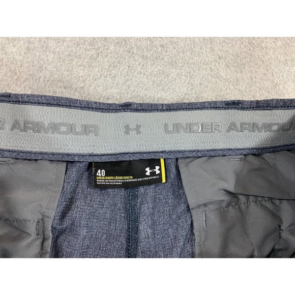 Under Armour Chino Loose Fit Shorts‎ (Men's Size 40) Blue - Picture 3 of 10